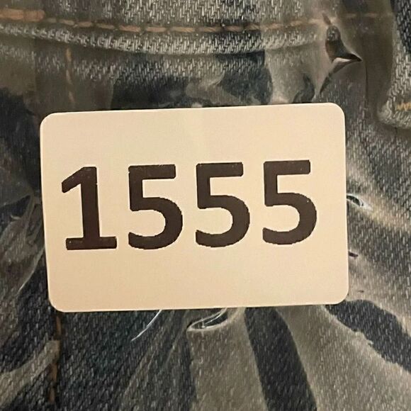 Okaidi Slim Adjustable Waist Bermuda Denim Boys Jeans SZ 12 #1555 - Picture 8 of 8